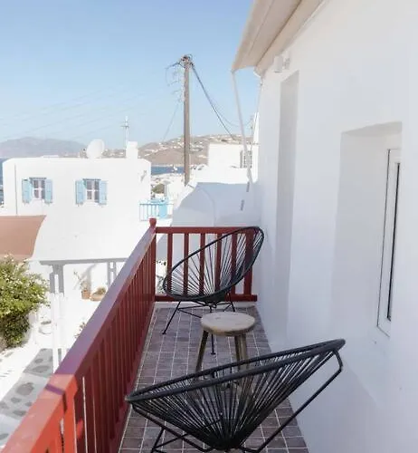 Daire Mooi Boni's Sunset Loft Mykonos Town