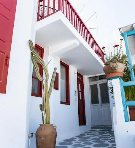 Daire Mooi Boni's Sunset Loft Mykonos Town